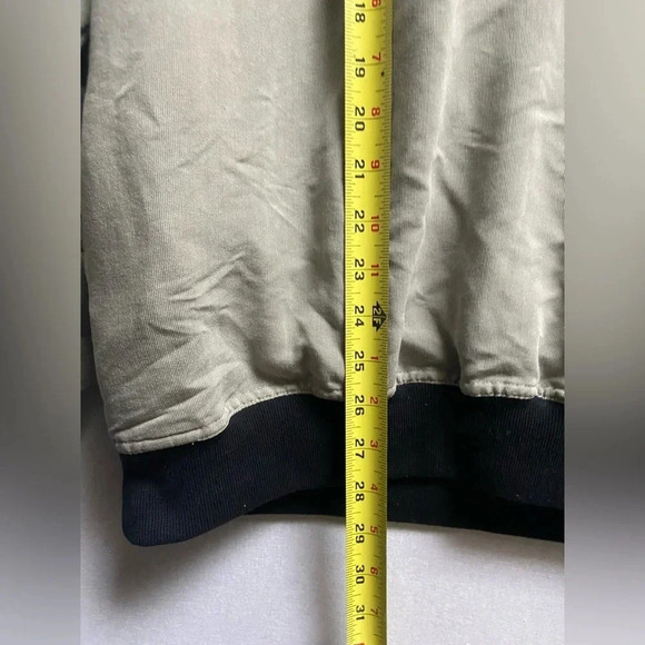 Descente beige pullover golf wind rain sweater Sz  M - Picture 12 of 14